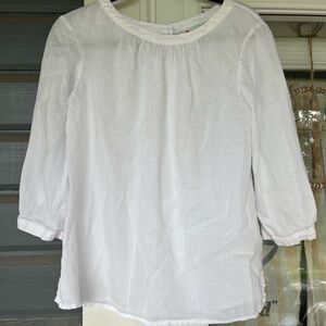 Boden Classic White Blouse